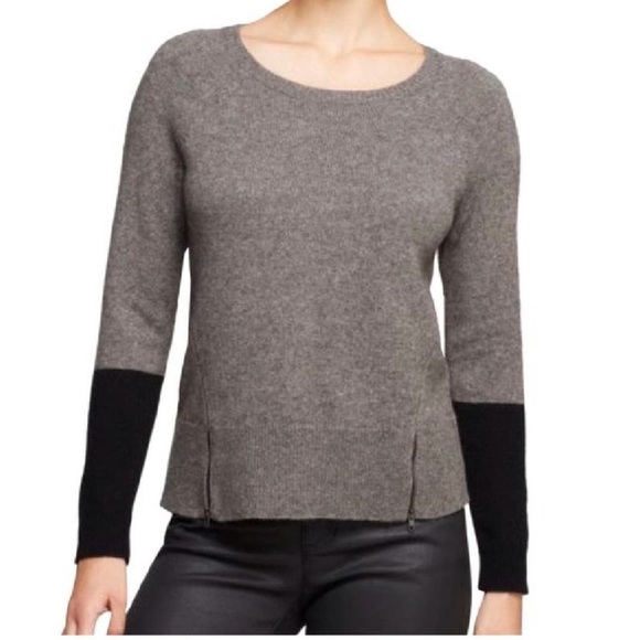 Eileen Fisher Sweaters - Eileen Fisher Merino Yak blend Colorblock sweater